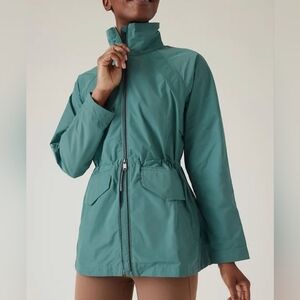 NWOT ATHLETA Westerly Jacket IN green Sz M